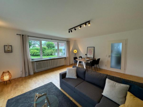 Wohnung mit Garten am See